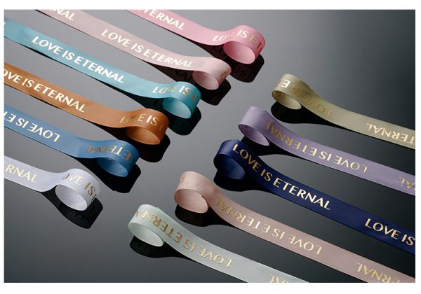 ribbon foil stamping 01 cintas de estampadas