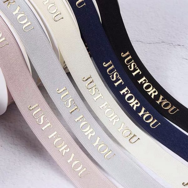 ribbon foil stamping cintas estampadas