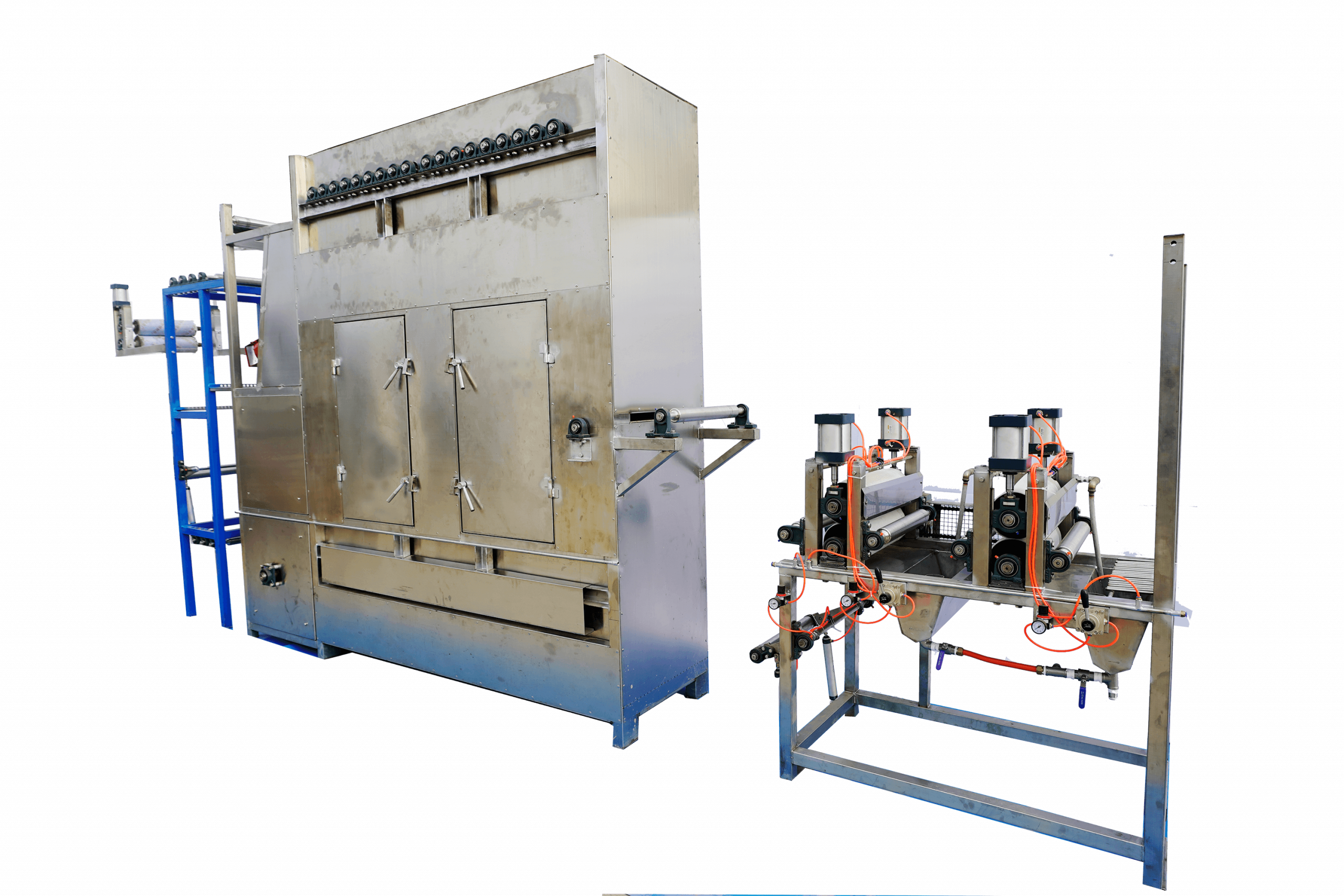 Máquina de aprestado y acabado para correas de equipaje DZ-200SFL