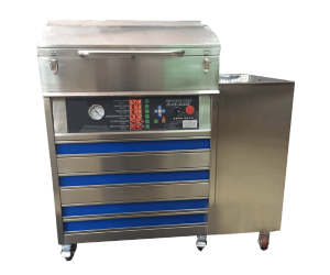 Máquina para planchas de resina flexográfica