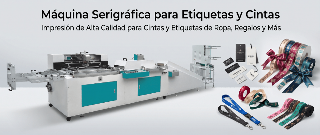 Máquima de impresión para etiquetas y cintas