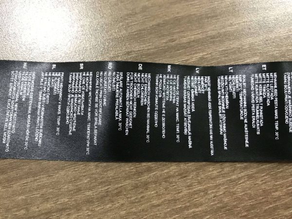Máquina Serigráfica para Etiquetas Textiles