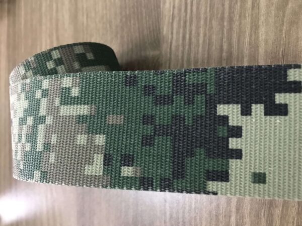 Máquina Automática de Serigrafía para Correas Militares y Cintas Camufladas
