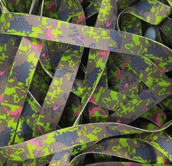 Máquina Automática de Serigrafía para Correas Militares y Cintas Camufladas