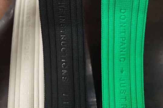embossing elastics Máquina Automática para Grabado en Relieve de Cintas Múltiples