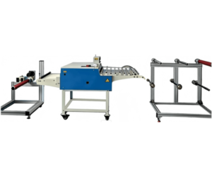 Máquina laminadora automática para tejido estrecho LXF-600 para laminación de alta precisión en textiles industriales